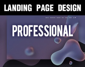 Landing Page Design Package Professional