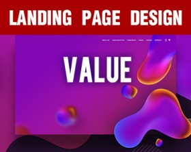 Landing Page Design Package Value