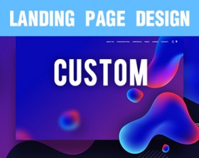 Landing Page Design Package Custom